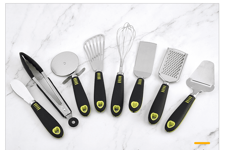 Stainless Steel Cooking Utensil Set.